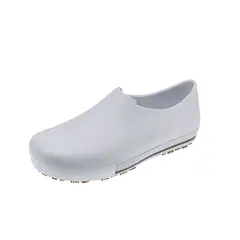 Flexclean - Sapato Branco Fita Cinza Tamanho 35