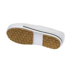 Flexclean - Sapato Branco Fita Cinza Tamanho 42