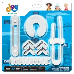 Ordene - Conjunto Joy de Travas e Protetores Infantis Com 17 Peças 1x12