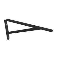 Multivisão - Suporte L Mão Francesa Reforçado Preto