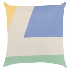 undefined - Almofada Cheia 43 Cm X 43 Cm  Veludo Happy Geo Verde