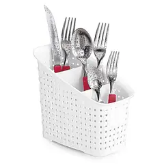 Nitron - Organizador Multiuso Branco com 3 Divisões