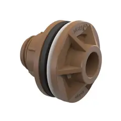 Tigre - Adaptador Flange Soldavel / Roscável Caixa De Água marrom 60mmx2
