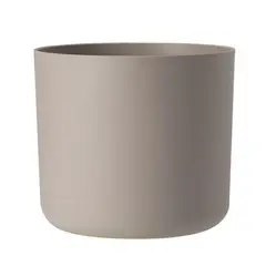 West Garden - Vaso Cachepot Capri 14 X 13 Cm Cinza West