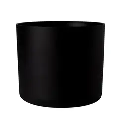 West Garden - Vaso Cachepot Capri 14 X 13 Cm Preto West