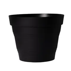 West Garden - Vaso Veneza Preto 30 X 24 Cm. West