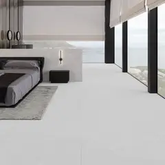 Biancogres - Piso Porcelanato Acetinado Retificado Cinza Interno 90x90cm Cemento Nebbia Caixa 2,4m²