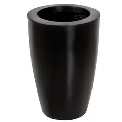 Vasap - Vaso Cone Liso 45 Preto Absoluto