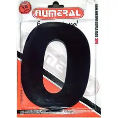 3m - Algorismo 0 Preto 125mm ACM Numeral