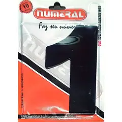 3m - Algorismo 1 Preto 125mm ACM Numeral
