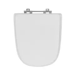 undefined - Assento Sanitário Ibiza com Fechamento Comum em Mdf Laqueado  Silver Grey Sicmol
