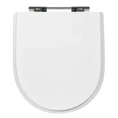 Sensi Dacqua - Assento Sanitário com Fechamento Comum em Mdf Laqueado Branco