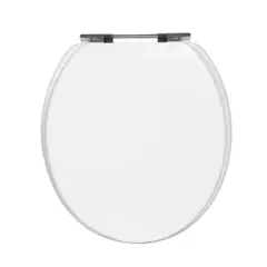 Sensi Dacqua - Assento Sanitário Convencional com Fechamento Comum em Mdf Laqueado Branco