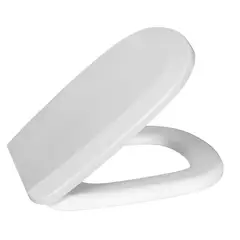 Sensi Dacqua - Assento Sanitário Almofadado Modelo Multi com Fechamento Comum em Polipropileno na Cor Branco