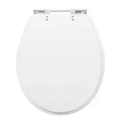 Sensi Dacqua - Assento Sanitário em Resina de Poliéster Modelo Ravena/targa/izy/studio com Fechamento Comum Cor Branco