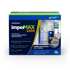Votorantim Cimentos - Revestimento Impermeabilizante Impermax 1000 Semiflexível 18kg