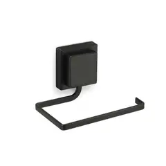 Arthi - Porta Papel Higienico Piatina Black 3m