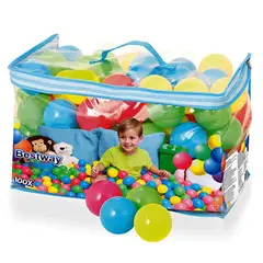 Bestway - Conjunto 100 Bolas Coloridas
