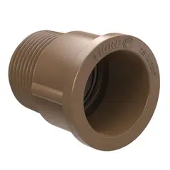 Tigre - Adaptador Curto Soldavel / Roscável Água Fria marrom 75mmx2.1/2"