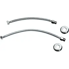 Wog - Engate Flexível para Água Quente e Fria Inox 1/2" 30Cm 40MCA - 70°C MF