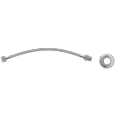 Deca - Engate Flexível Água Quente e Fria Inox 1/2" 40Cm 40MCA - 70°C MF