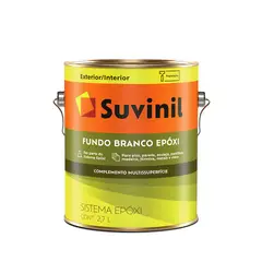 Suvinil - Fundo Epóxi, Branco, 2xe27, 2.7L