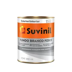 Suvinil - Fundo Branco Fosco para Madeira 0,9L