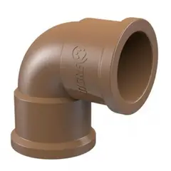 Tigre - Joelho 90° Soldável Água Fria marrom 50"