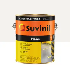 Suvinil - Tinta para piso Branco Fosco Exterior e Interior Piso 3,6L