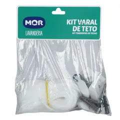 Mor - Kit Conserto Varal Teto Roldanas e Corda