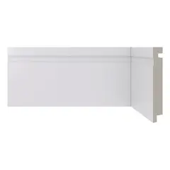 Santa Luzia - Rodape 457 Com 1 Pc Bco 240X10X1,6Cm