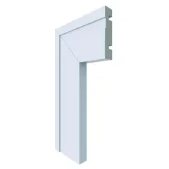 Santa Luzia - Rodape 456 Com 1 Pc Bco 240X7X1,6Cm
