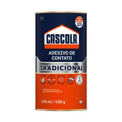 Cascola - Cola de Contato Tradicional 400g sem Tuluol