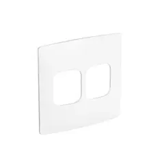 undefined - Placa 4 Postos Juntos Sal 663440 Nereya, Branco, 4x4cm