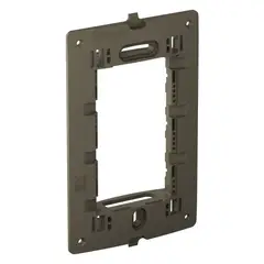 Pial - Suporte 3 Módulos para Placa 4x4cm Nereya Cinza