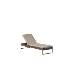Just Home Collection - Espreguiçadeira Rattan Cru