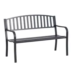 Just Home Collection - Banco de Aço 127x60x85