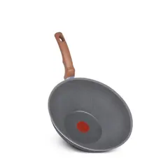 Rochedo - Frigideira Wok 28 Natural Stone