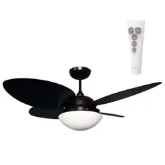undefined - Ventilador Teto Aliseu Vime 127 Preto Cr