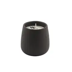 Just Home Collection - Vela Ceramica Preto