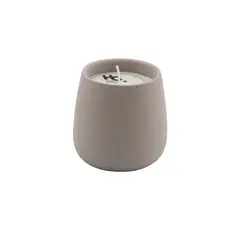 Just Home Collection - Vela Ceramica Cinza
