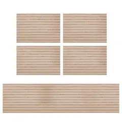 Just Home Collection - Conjunto 4 Jogos Americanos e 1 Caminho Mesa Bege