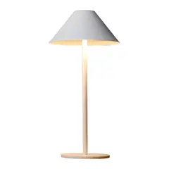 Just Home Collection - Lum Esc Led Gorro Recar Bco