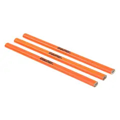 Bauker - Conjunto de Lápis de Carpinteiro com 3 Peças