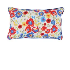 Just Home Collection - Almofada Clasico com Estampa Floral 30x50 Multicolorida