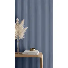 Portobello - Revestimento Mate Esmaltado Azul 45x120cm Retificado Caixa 1,61m² Indigo Graffi