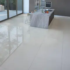 Eliane - Porcelanato Retificado Munari Marfim Polido 90x90cm Caixa 1,62 m²