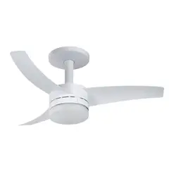 Arno - Ventilador de Teto Ultimate Bivolt Branco com 3 Pás e Controle Remoto Vx13