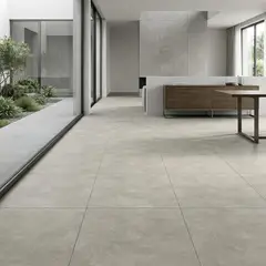 Biancogres - Piso Porcelanato Rústico Retificado Cinza Externo 80x80cm Chicago Grigio EXT Caixa 2,6m²