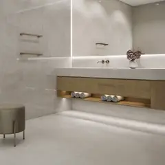 Incesa - Piso Porcelanato Polido Retificado Rosê Interno 80x80cm Dream Caixa 2,6m²